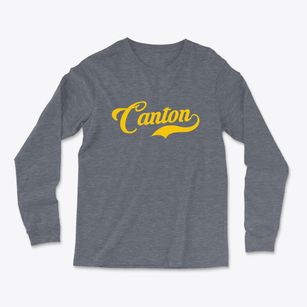 Canton North Carolina Vintage Team Light Soft Long Sleeve T-Shirt