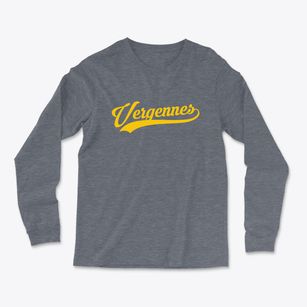 Vergennes Vermont Vintage Team Light Soft Long Sleeve T-Shirt