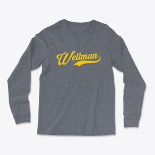 Wellman Iowa Vintage Team Light Soft Long Sleeve T-Shirt