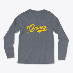 Quincy Wisconsin Vintage Team Light Soft Long Sleeve T-Shirt