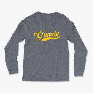 Grundy Virginia Vintage Team Light Soft Long Sleeve T-Shirt