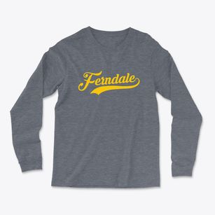 Ferndale Florida Vintage Team Light Soft Long Sleeve T-Shirt