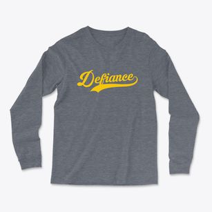 Defiance Ohio Vintage Team Light Soft Long Sleeve T-Shirt