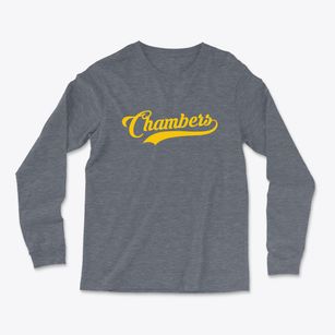 Chambers Nebraska Vintage Team Light Soft Long Sleeve T-Shirt