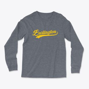 Burlington Oklahoma Vintage Team Light Soft Long Sleeve T-Shirt