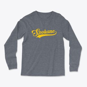 Spokane Missouri Vintage Team Light Soft Long Sleeve T-Shirt
