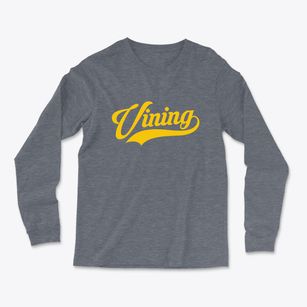 Vining Minnesota Vintage Team Light Soft Long Sleeve T-Shirt