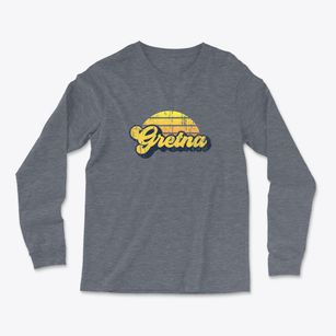 Gretna Nebraska Sublime Sunset Light Soft Long Sleeve T-Shirt