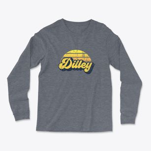 Dilley Texas Sublime Sunset Light Soft Long Sleeve T-Shirt