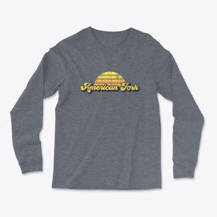 American Fork Utah Sublime Sunset Light Soft Long Sleeve T-Shirt