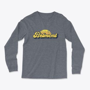 Belmont Ohio Sublime Sunset Light Soft Long Sleeve T-Shirt