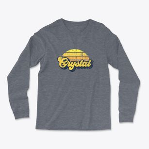 Crystal New Mexico Sublime Sunset Light Soft Long Sleeve T-Shirt