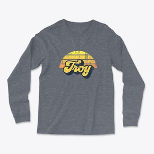 Troy Indiana Sublime Sunset Light Soft Long Sleeve T-Shirt