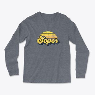 Soper Oklahoma Sublime Sunset Light Soft Long Sleeve T-Shirt