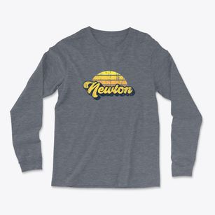 Newton Massachusetts Sublime Sunset Light Soft Long Sleeve T-Shirt