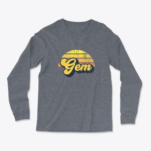 Gem Kansas Sublime Sunset Light Soft Long Sleeve T-Shirt