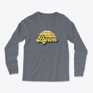 Byron Oklahoma Sublime Sunset Light Soft Long Sleeve T-Shirt