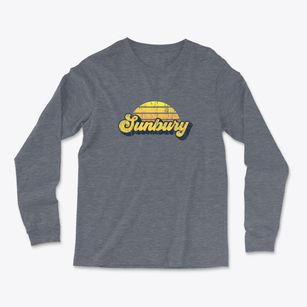 Sunbury Pennsylvania Sublime Sunset Light Soft Long Sleeve T-Shirt