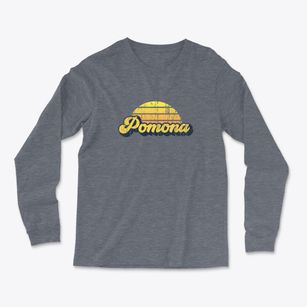 Pomona New Jersey Sublime Sunset Light Soft Long Sleeve T-Shirt