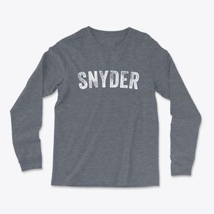 Snyder Texas Timeless Retro Light Soft Long Sleeve T-Shirt