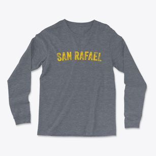 San Rafael California Timeless Retro Light Soft Long Sleeve T-Shirt