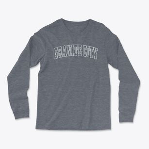 Granite City Illinois Trendy Block Light Soft Long Sleeve T-Shirt