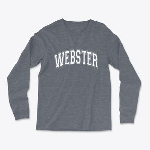 Webster Massachusetts Varsity Light Soft Long Sleeve T-Shirt
