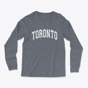 Toronto Kansas Varsity Light Soft Long Sleeve T-Shirt