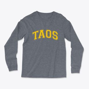 Taos New Mexico Varsity Light Soft Long Sleeve T-Shirt