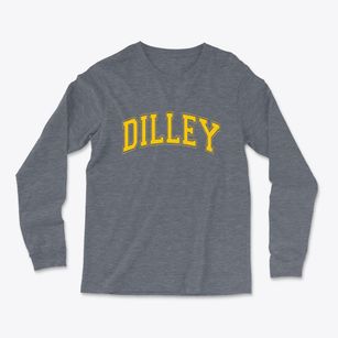 Dilley Texas Varsity Light Soft Long Sleeve T-Shirt