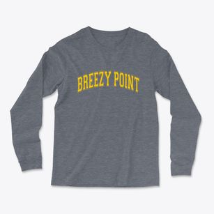 Breezy Point Minnesota Varsity Light Soft Long Sleeve T-Shirt