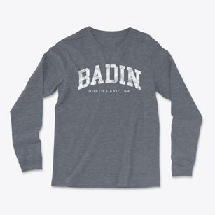Badin North Carolina Urban Vibe Light Soft Long Sleeve T-Shirt