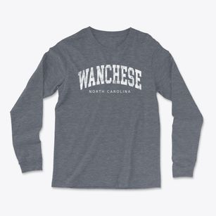 Wanchese North Carolina Urban Vibe Light Soft Long Sleeve T-Shirt