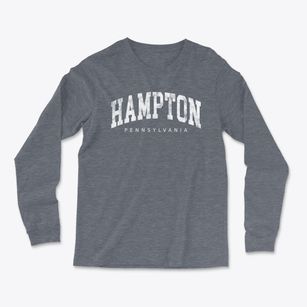 Hampton Pennsylvania Urban Vibe Light Soft Long Sleeve T-Shirt