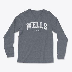 Wells Texas Urban Vibe Light Soft Long Sleeve T-Shirt