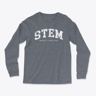 Stem North Carolina Urban Vibe Light Soft Long Sleeve T-Shirt
