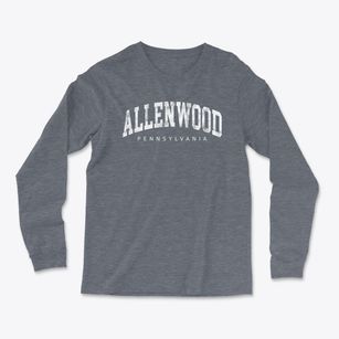 Allenwood Pennsylvania Urban Vibe Light Soft Long Sleeve T-Shirt