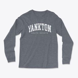 Yankton South Dakota Urban Vibe Light Soft Long Sleeve T-Shirt