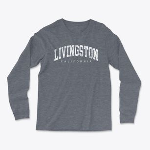 Livingston California Urban Vibe Light Soft Long Sleeve T-Shirt