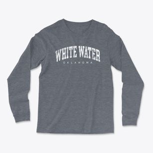 White Water Oklahoma Urban Vibe Light Soft Long Sleeve T-Shirt
