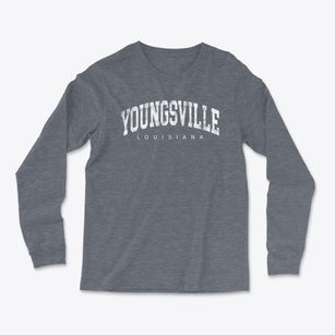 Youngsville Louisiana Urban Vibe Light Soft Long Sleeve T-Shirt