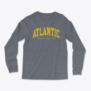 Atlantic North Carolina Urban Vibe Light Soft Long Sleeve T-Shirt