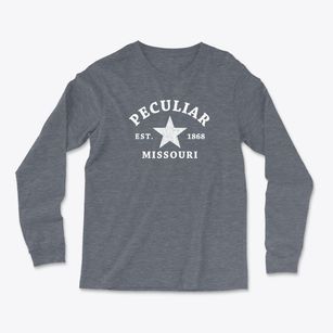 Peculiar Missouri Star Light Soft Long Sleeve T-Shirt