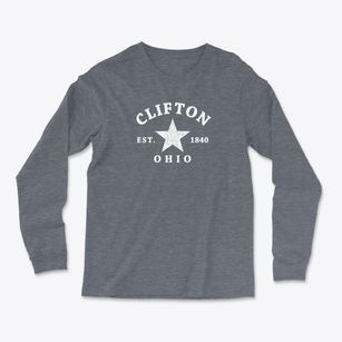 Clifton Ohio Star Light Soft Long Sleeve T-Shirt