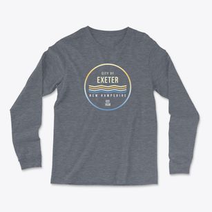 Exeter New Hampshire Color Fade Light Soft Long Sleeve T-Shirt