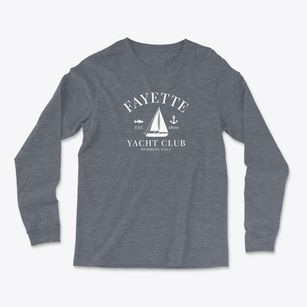 Fayette New York Yacht Club Light Soft Long Sleeve T-Shirt