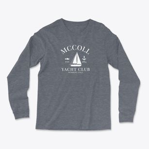 Mccoll South Carolina Yacht Club Light Soft Long Sleeve T-Shirt