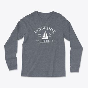 Lynbrook New York Yacht Club Light Soft Long Sleeve T-Shirt