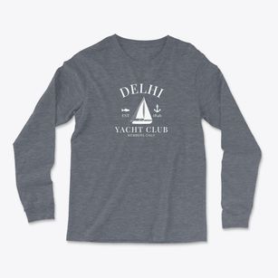 Delhi Iowa Yacht Club Light Soft Long Sleeve T-Shirt