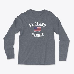 Fairland Illinois Patriot Light Soft Long Sleeve T-Shirt